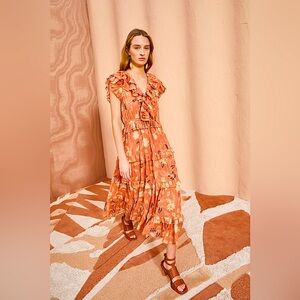 ULLA JOHNSON Arisa Dress - Mesa Floral Size 12